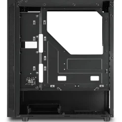Sharkoon RGB Slider mit Sichtfenster Midi Tower ohne Netzteil schwarz