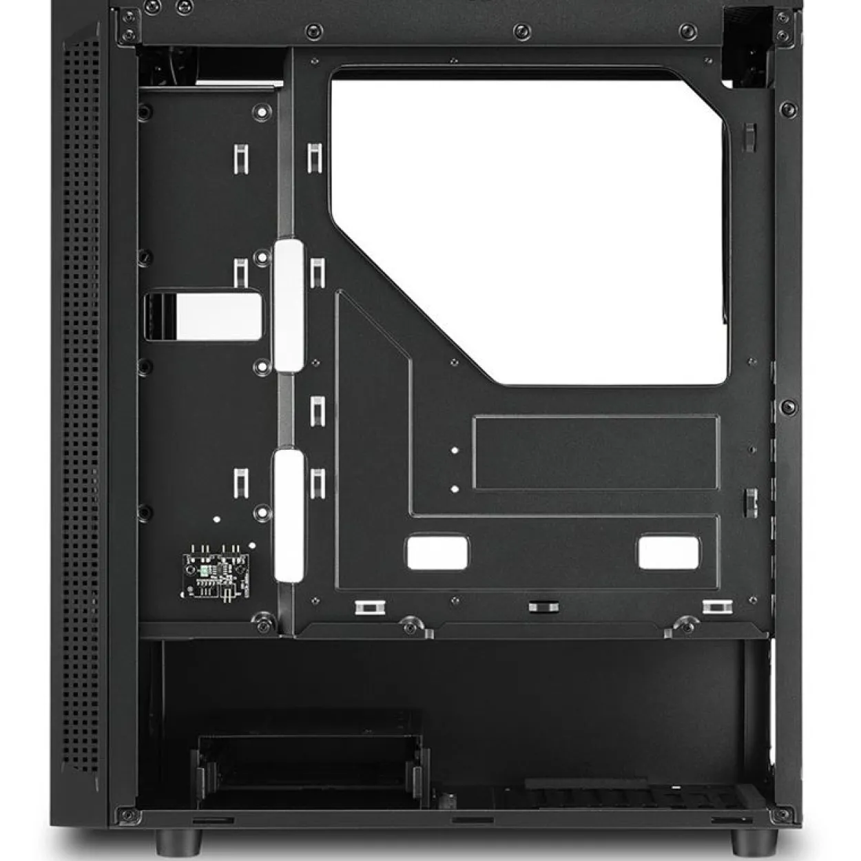 Sharkoon RGB Slider mit Sichtfenster Midi Tower ohne Netzteil schwarz