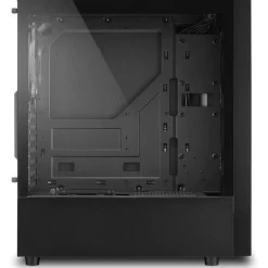 Sharkoon RGB Slider mit Sichtfenster Midi Tower ohne Netzteil schwarz
