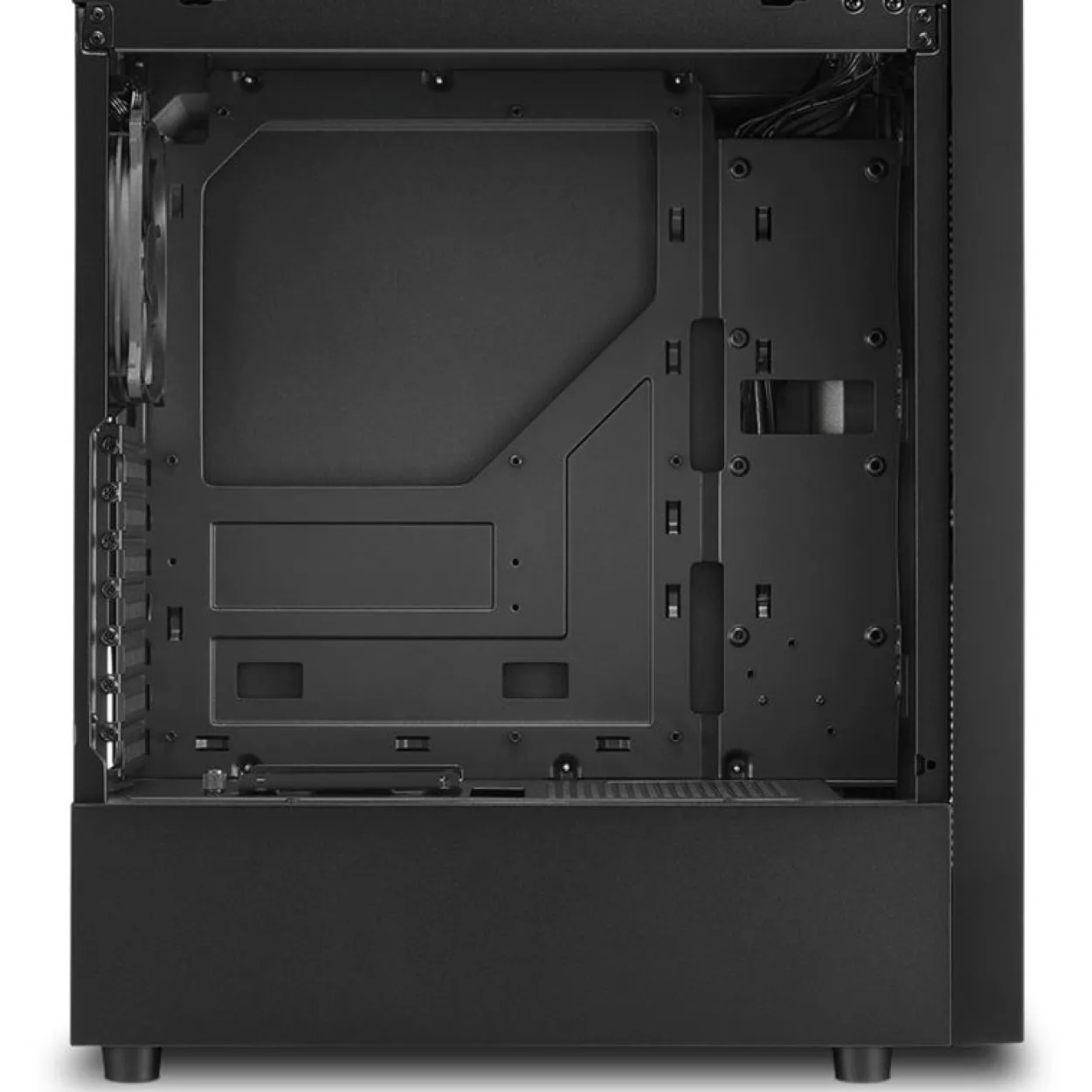 Sharkoon RGB Slider mit Sichtfenster Midi Tower ohne Netzteil schwarz