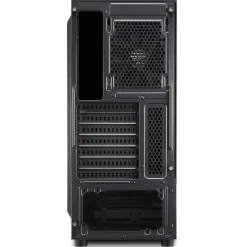 Sharkoon RGB Slider mit Sichtfenster Midi Tower ohne Netzteil schwarz