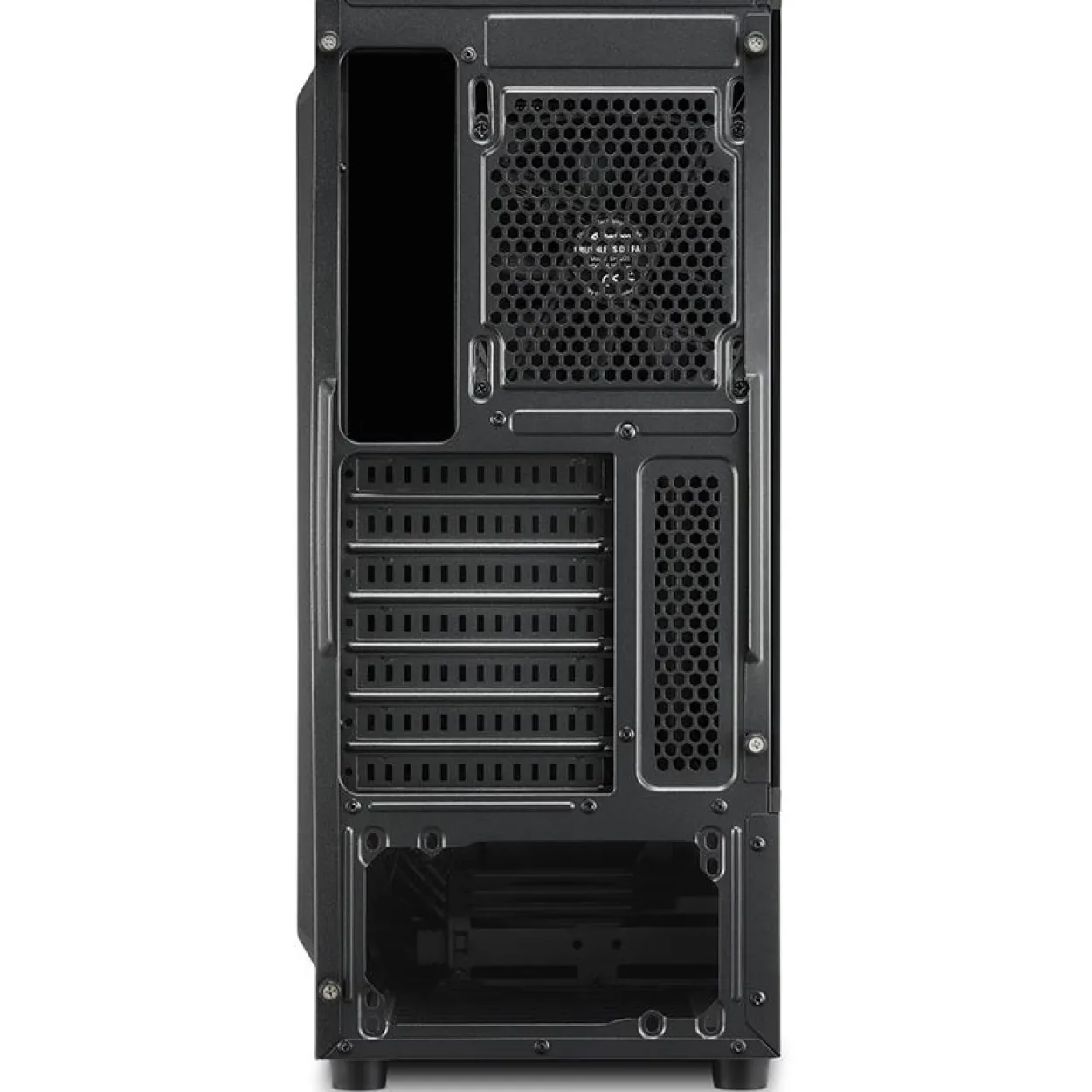 Sharkoon RGB Slider mit Sichtfenster Midi Tower ohne Netzteil schwarz