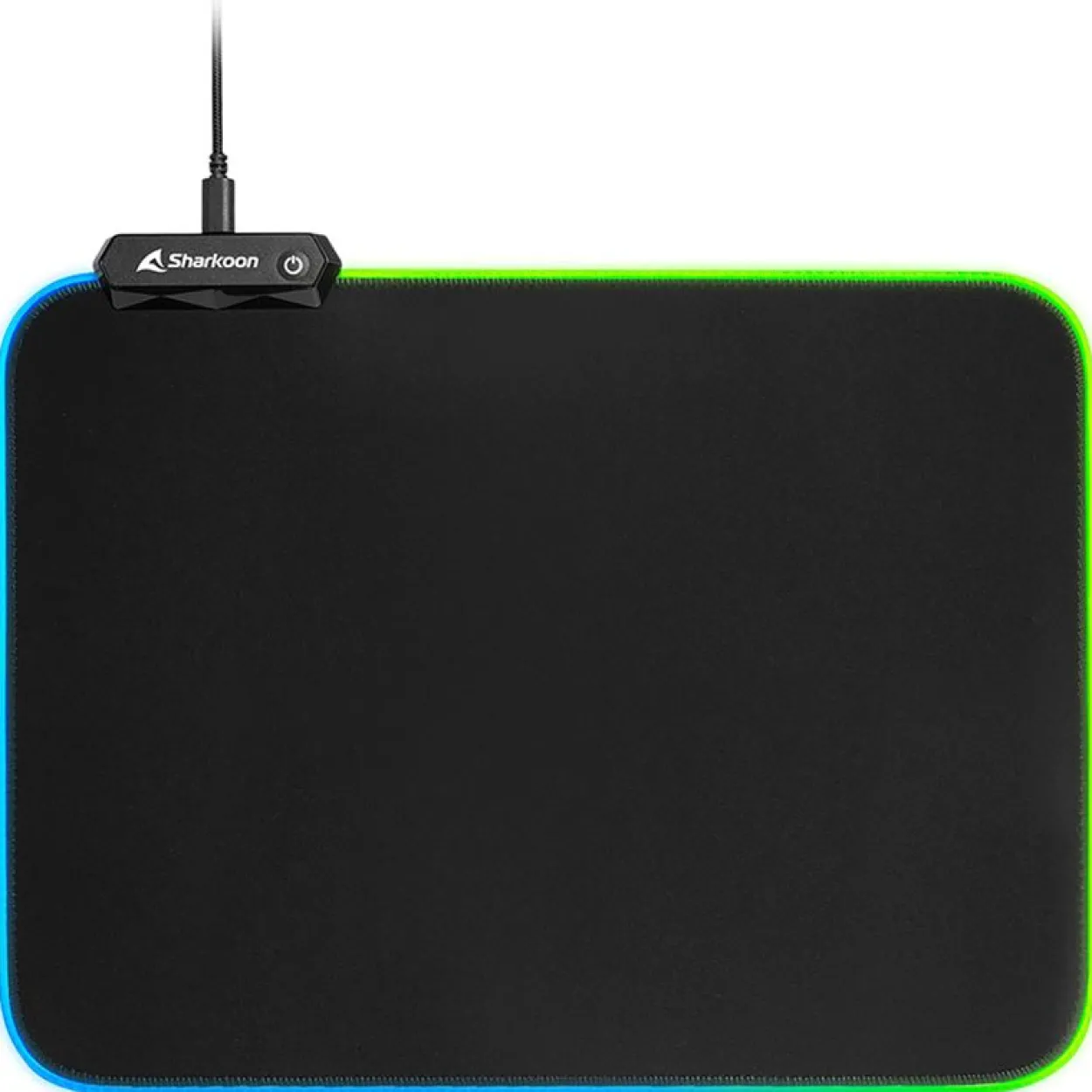 Sharkoon 1337 RGB V2 Gaming Mat 360, schwarz