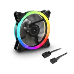 Sharkoon Shark Blades RGB PWM 120x120x25mm 400-1400 U/min 24.8 dB(A) schwarz