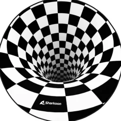 Sharkoon SKILLER SFM12 3D Vortex (schwarz/weiß, Ø 120cm)