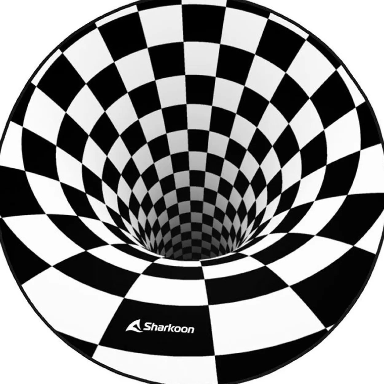 Sharkoon SKILLER SFM12 3D Vortex (schwarz/weiß, Ø 120cm)