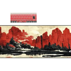 Sharkoon SKILLER SGK50 S3 Design Bundle D3 (rot/schwarz)