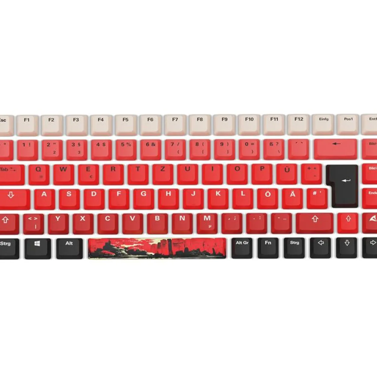 Sharkoon SKILLER SGK50 S3 Design Bundle D3 (rot/schwarz)
