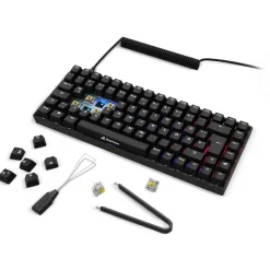 Sharkoon Skiller SGK50 S3 PBT USB Deutsch schwarz (kabelgebunden)