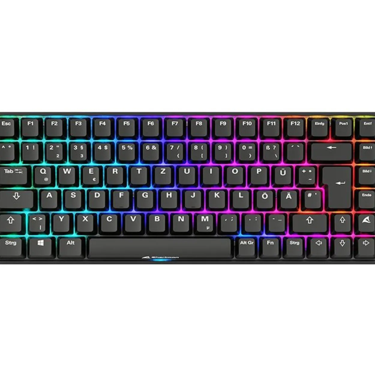 Sharkoon Skiller SGK50 S3 PBT USB Deutsch schwarz (kabelgebunden)