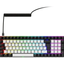 Sharkoon SKILLER SGK50 S2 (weiß, DE-Layout, Gateron Yellow)