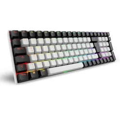 Sharkoon SKILLER SGK50 S2 (weiß, DE-Layout, Gateron Yellow)