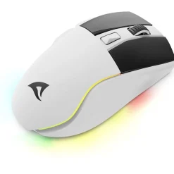 Sharkoon Skiller SGM50W 2.4 GHz und USB weiß/schwarz (kabellos)