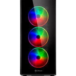 Sharkoon TG5 Pro RGB mit Sichtfenster Midi Tower ohne Netzteil schwarz