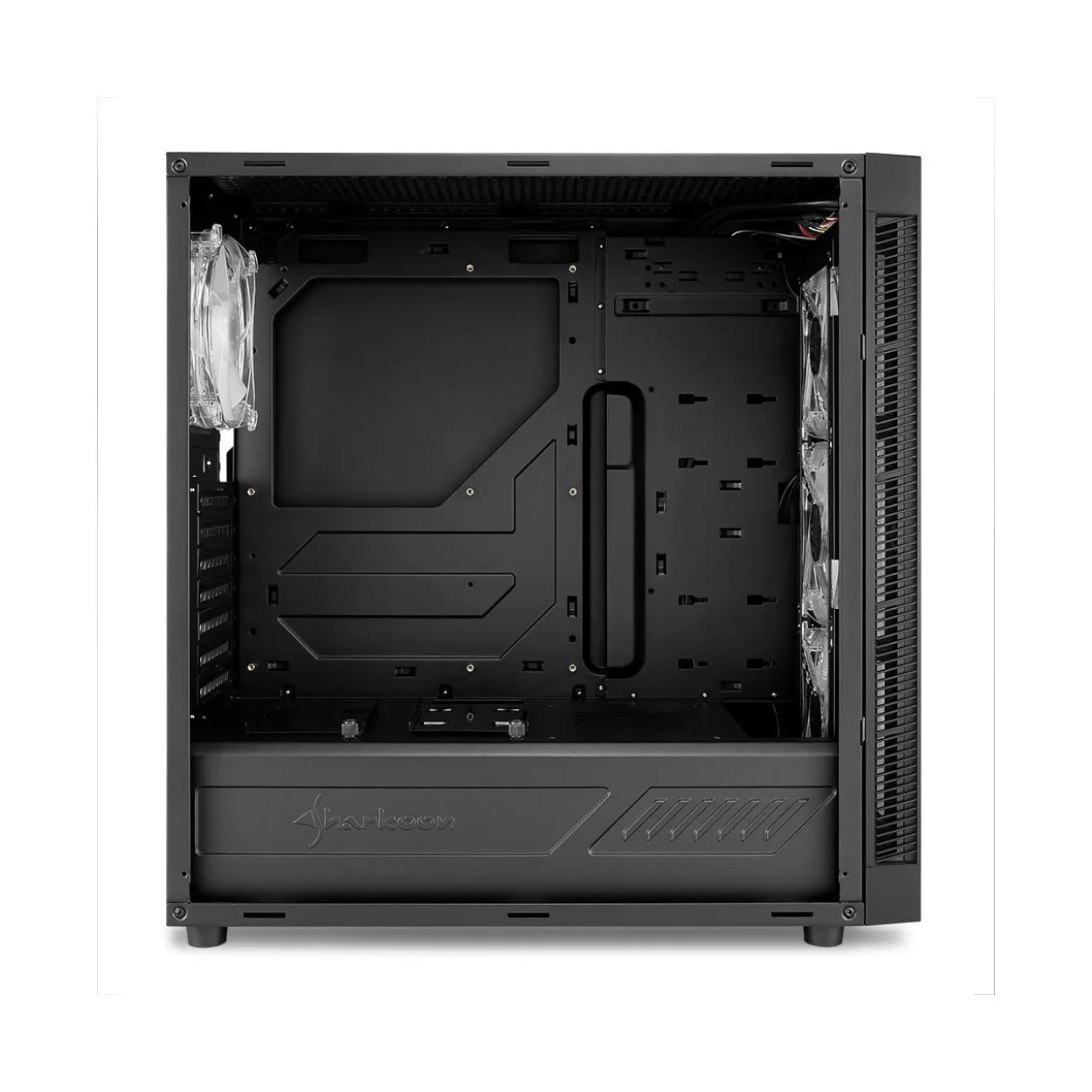 Sharkoon TG5 Pro RGB mit Sichtfenster Midi Tower ohne Netzteil schwarz