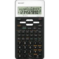 SHARP EL-531TH Wissenschaftlicher Taschenrechner schwarz/weiß