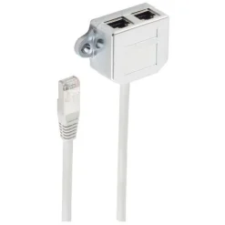 ShiverPeaks Cat.5e Cable sharing Adapter 0,1 m Tel./Eth.