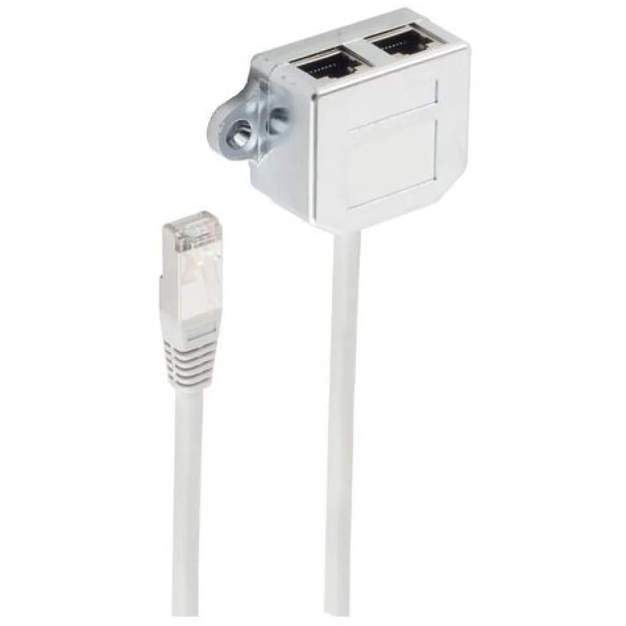 ShiverPeaks Cat.5e Cable sharing Adapter 0,1 m Tel./Tel.