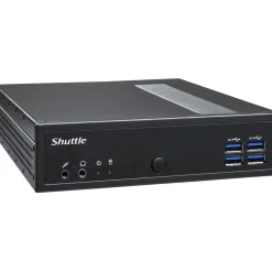 SHUTTLE Barebone XPC slim DL30N Intel N100 1xSODIMM DDR5 1xM.2 1xSATA 1xHDMI 1xDP 1xVGA