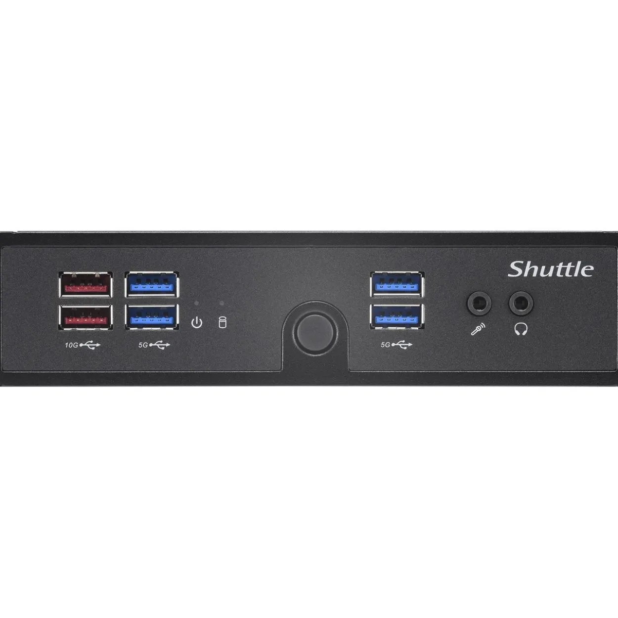 Shuttle Barebone XPC slim DS50U Intel Celeron 7305 2xSODIMM DDR5 2xM.2 1xSATA 1xHDMI 1xDP 1xVGA Black