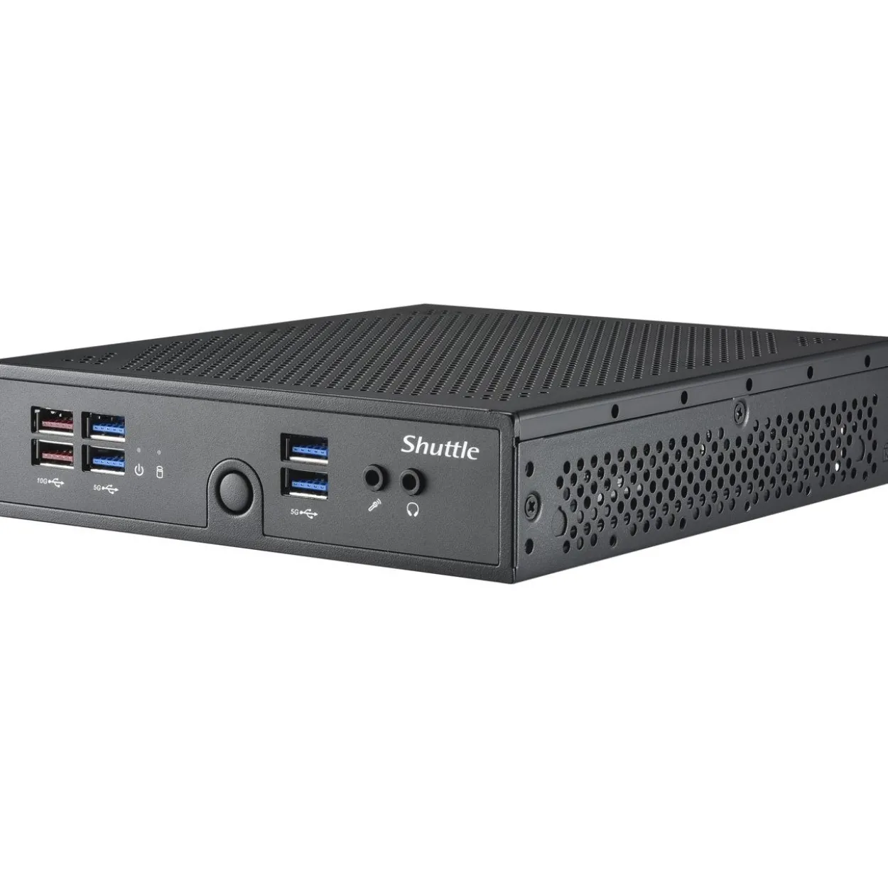 Shuttle Barebone XPC slim DS50U Intel Celeron 7305 2xSODIMM DDR5 2xM.2 1xSATA 1xHDMI 1xDP 1xVGA Black