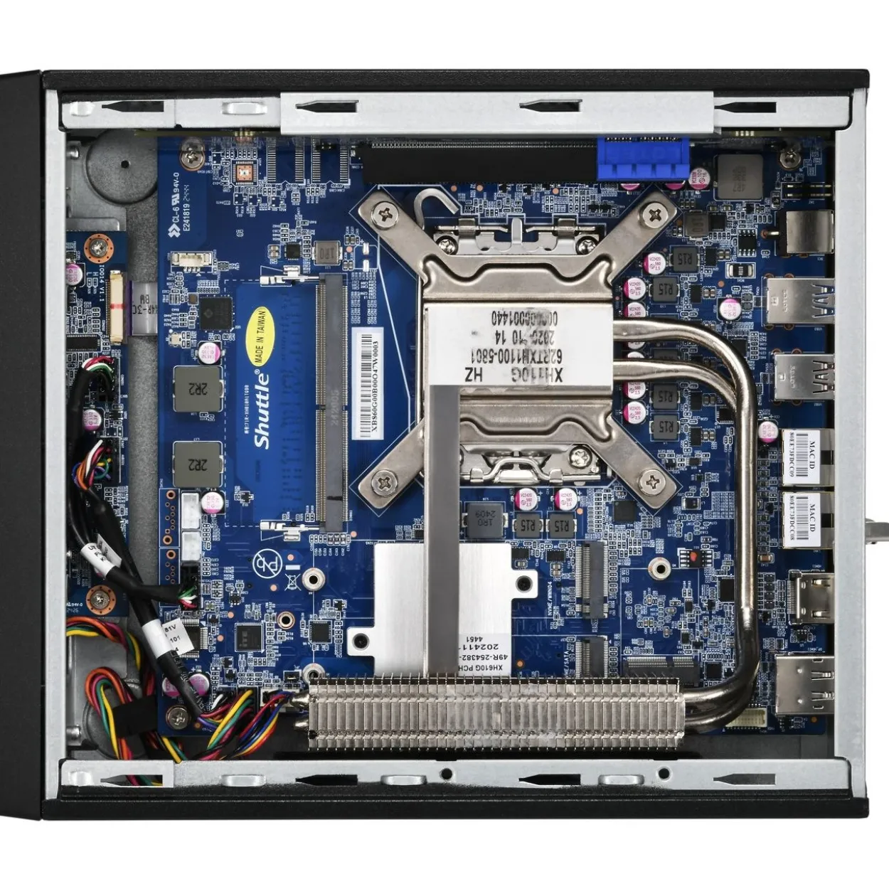 SHUTTLE XB860G2 S1851 B860 BLACK 180W GLN HDMI DISPLAY-PORT