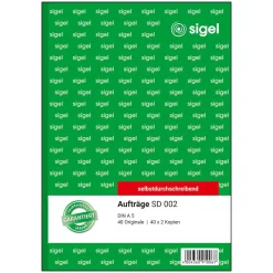 SIGEL Auftrag Formularbuch SD002
