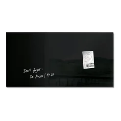 SIGEL Glas-Magnettafel artverum® 91,0 x 46,0 cm schwarz