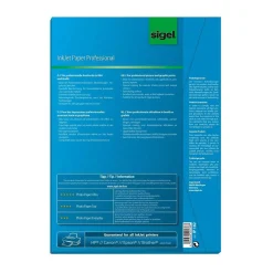 sigel Inkjet-Papier, DIN A4, 120 g/qm, hochweiß, matt