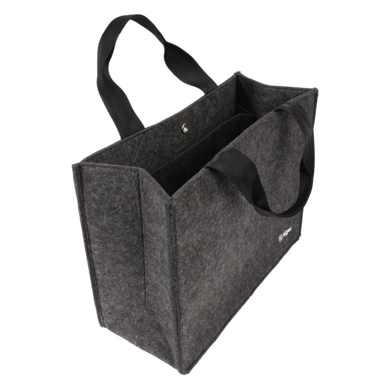SIGEL Laptoptasche Hot Desking Bag Basic Recycling-PET dunkelgrau BA432 bis 39,1 cm (15,4 Zoll)