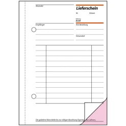SIGEL Lieferschein mit Empfangsschein Formularbuch LI625