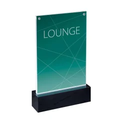 SIGEL luminous LED-Tischaufsteller DIN A5