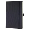 SIGEL Notizbuch Conceptum® ca. DIN A5 kariert, schwarz Hardcover 194 Seiten
