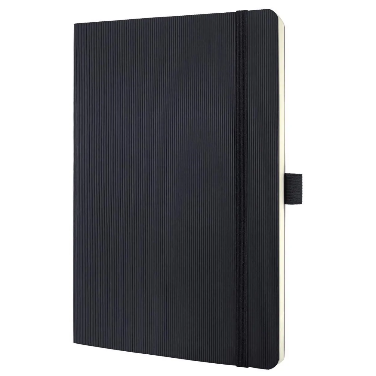 SIGEL Notizbuch Conceptum® ca. DIN A5 liniert, schwarz Softcover 194 Seiten