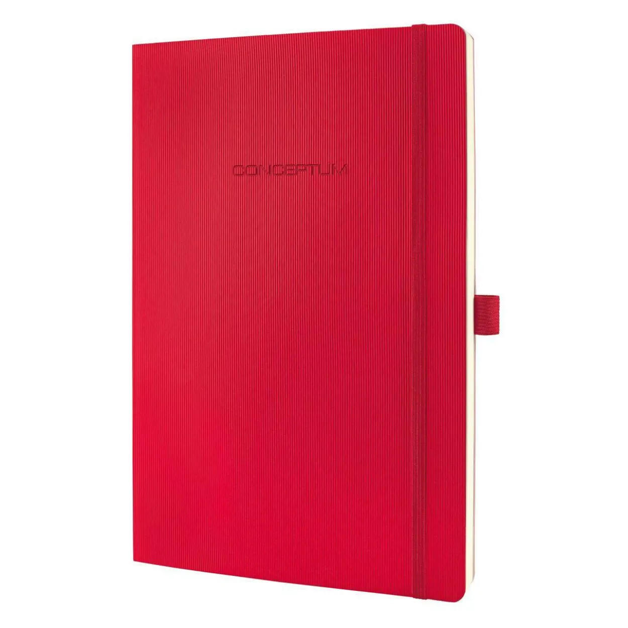 SIGEL Notizbuch Conceptum® ca. DIN A4 liniert, rot Softcover 194 Seiten