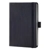 SIGEL Notizbuch Conceptum® DIN A6 kariert, schwarz Hardcover 194 Seiten