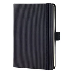 SIGEL Notizbuch Conceptum® DIN A6 kariert, schwarz Hardcover 194 Seiten