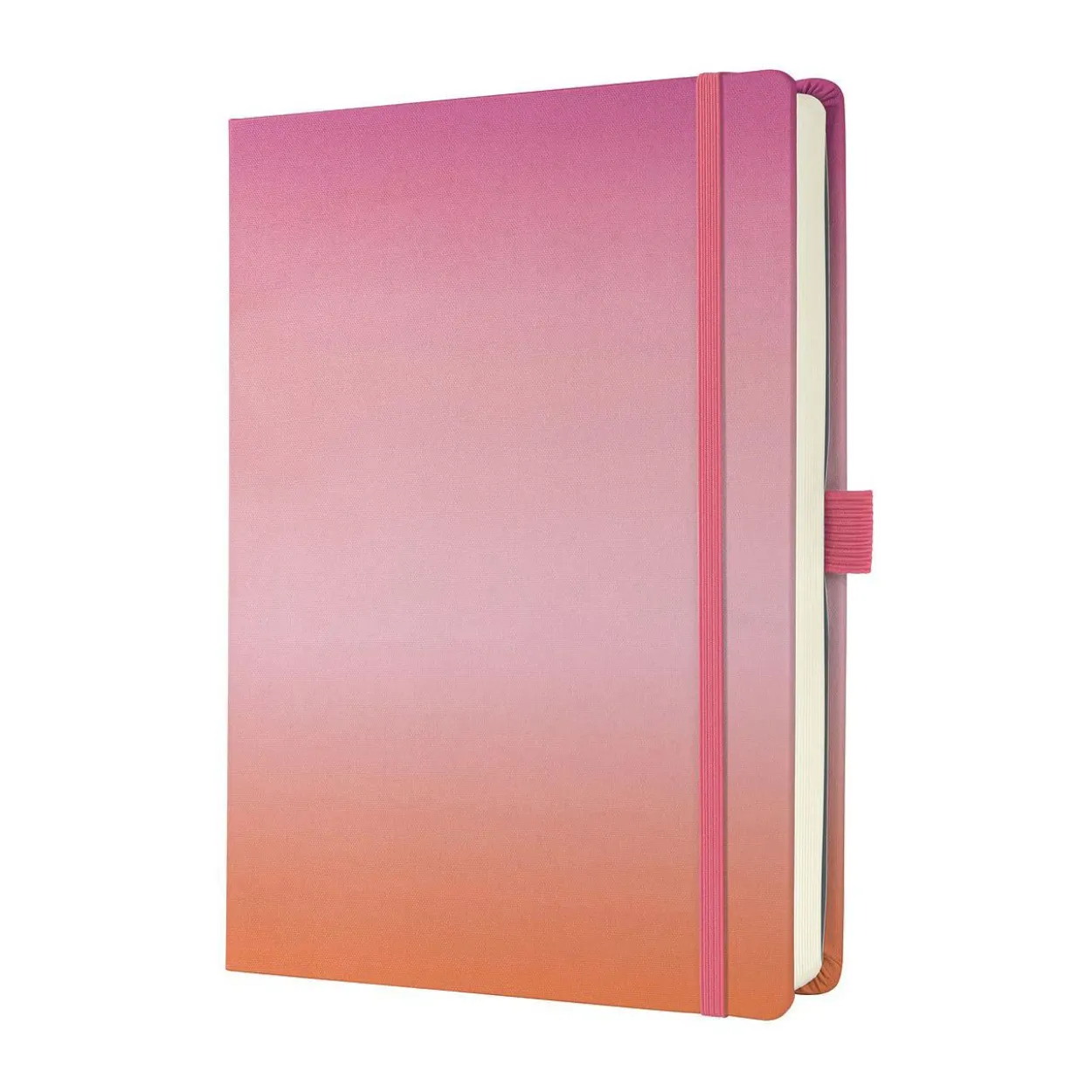 SIGEL Notizbuch JOLIE Bullet A5+ punktraster, pink/rosa/orange Hardcover 200 Seiten