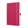 SIGEL Notizbuch Jolie® ca. DIN A5 liniert, fuchsia pink Hardcover 174 Seiten