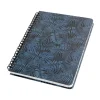 SIGEL Notizbuch mit Spirale Jolie® ca. DIN A5 punktraster, blau/schwarz Hardcover 120 Seiten