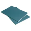 SIGEL Notizhefte Linescape DIN A5 kariert, mittelblau, neon-grün Softcover 68 Seiten, 2 St.