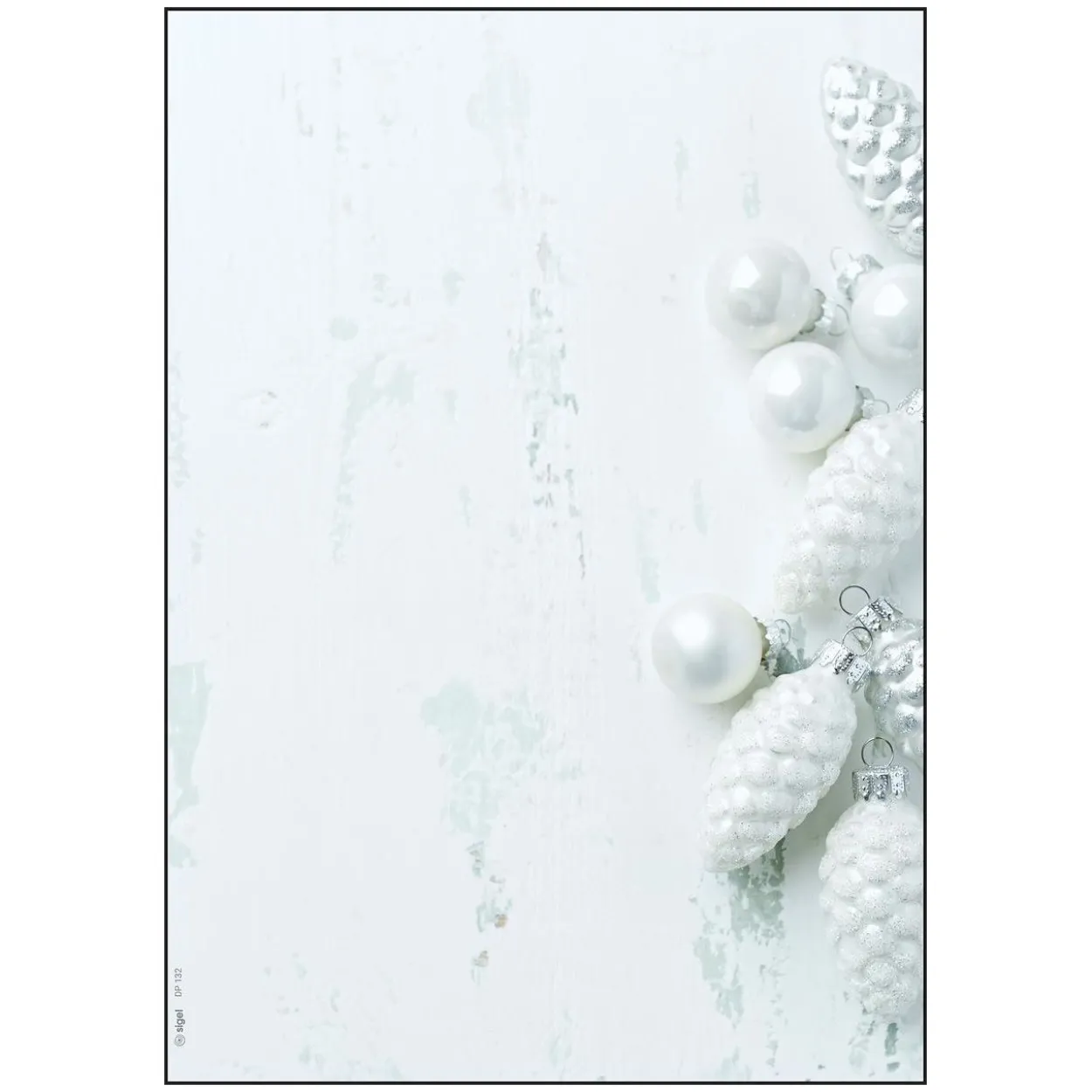 SIGEL Weihnachtsbriefpapier Modern Christmas Motiv DIN A4 90 g/qm 100 Blatt