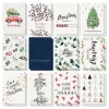 SIGEL Weihnachtspostkarten-Set Colourful Christmas 24 Stück DS701 DIN A6, 1 Pack