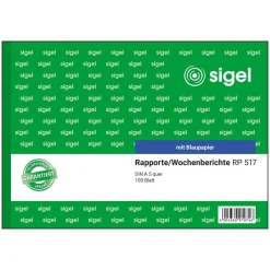 SIGEL Wochenbericht Formularbuch RP517