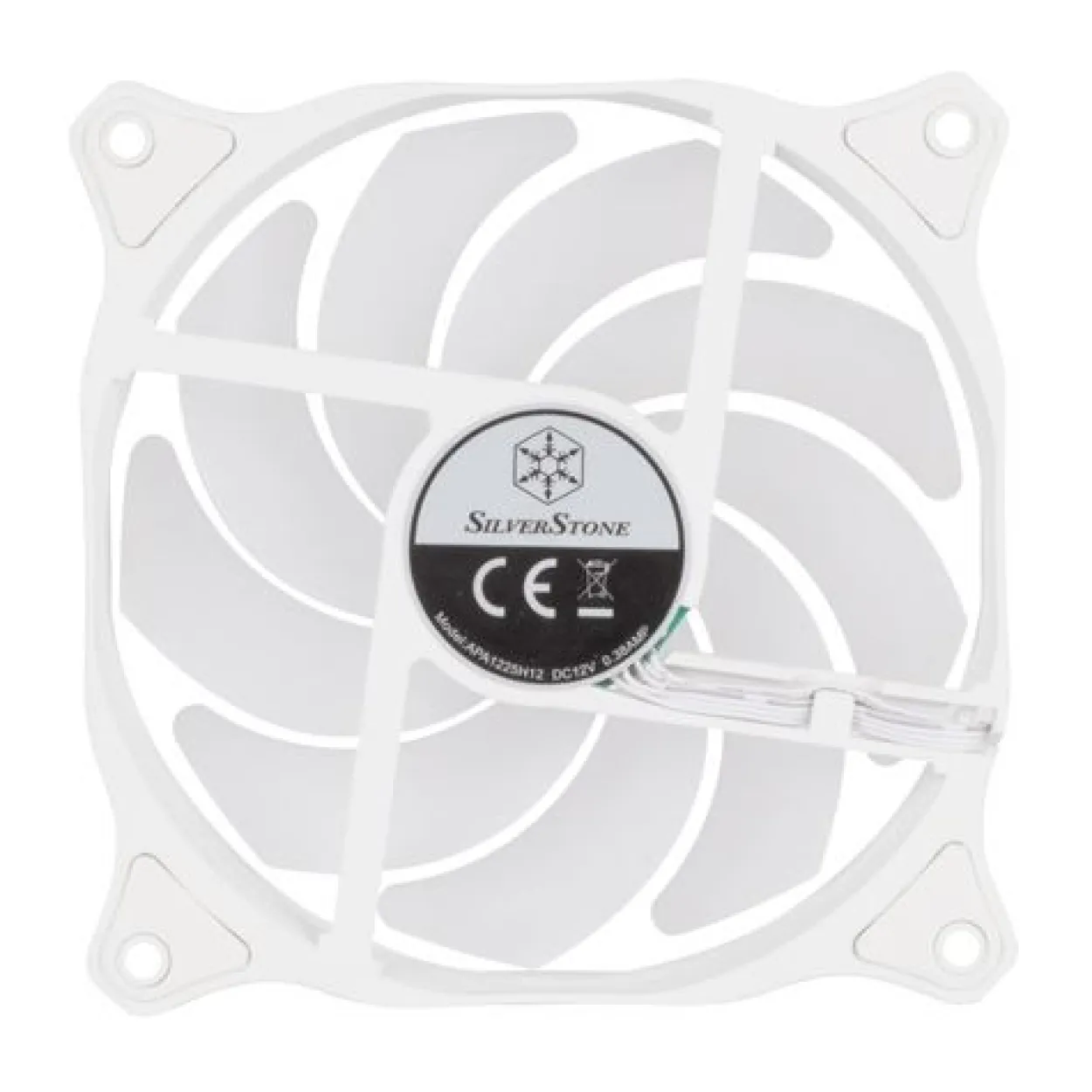 Silverstone Air Blazer 120RW 120x120x25mm 600-2200 U/min 7.4-35.6 dB(A) weiß