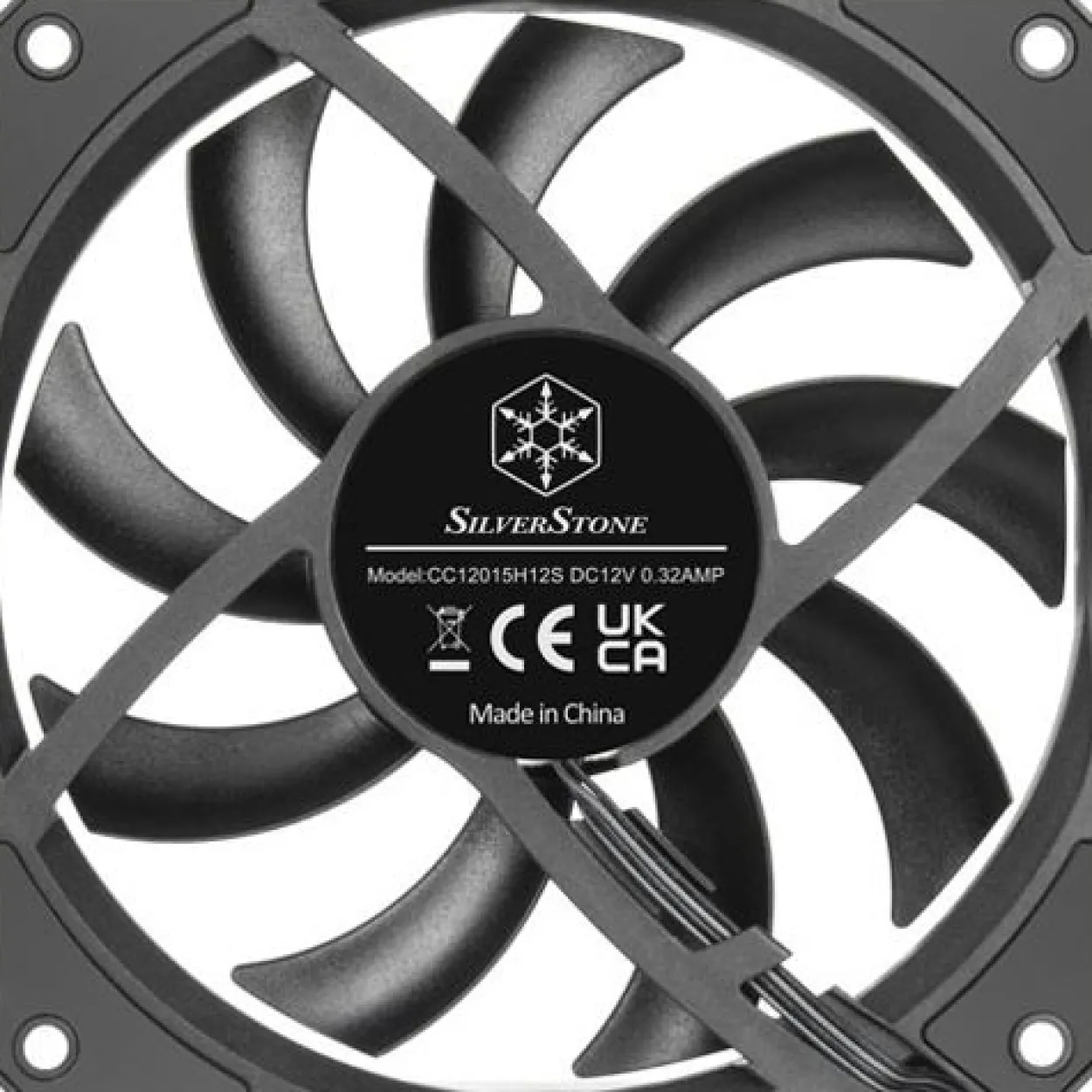 Silverstone Air Slimmer 120 120x120x15.6mm 1800 U/min 31.7 dB(A) schwarz