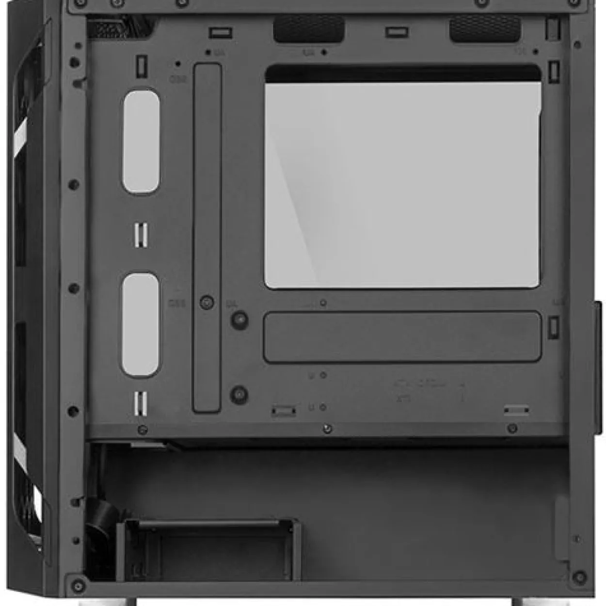 Silverstone Fara H1M Micro-ATX Gehäuse - schwarz