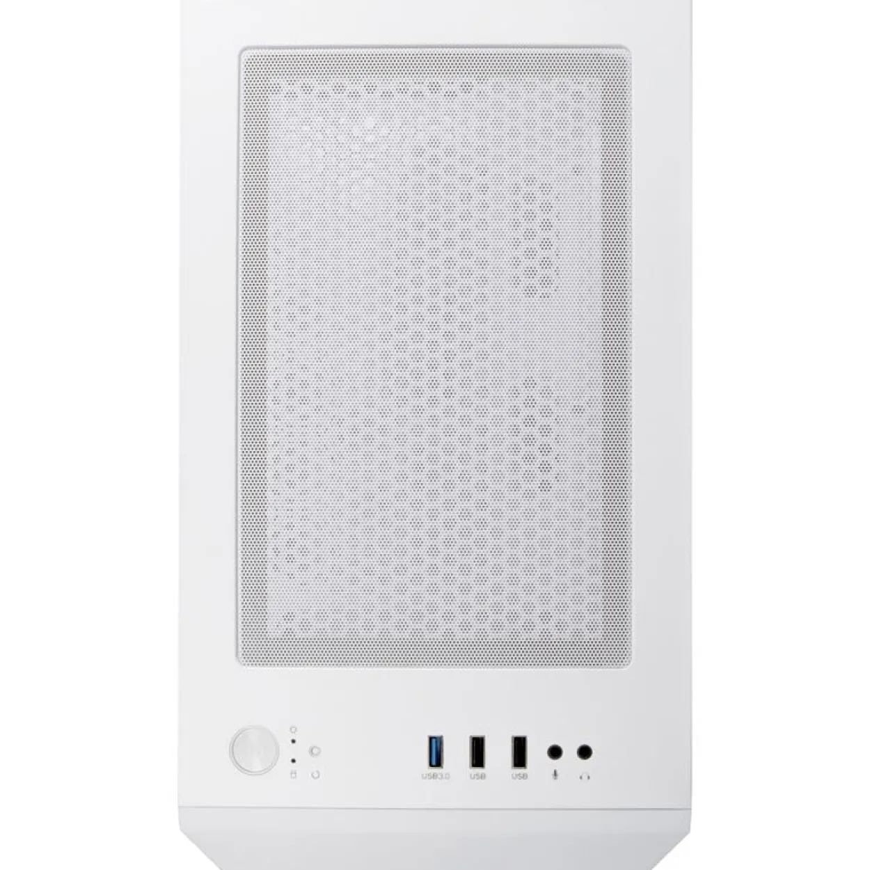 Silverstone Fara H1M Pro Micro-ATX Gehäuse, Tempered Glass - weiß