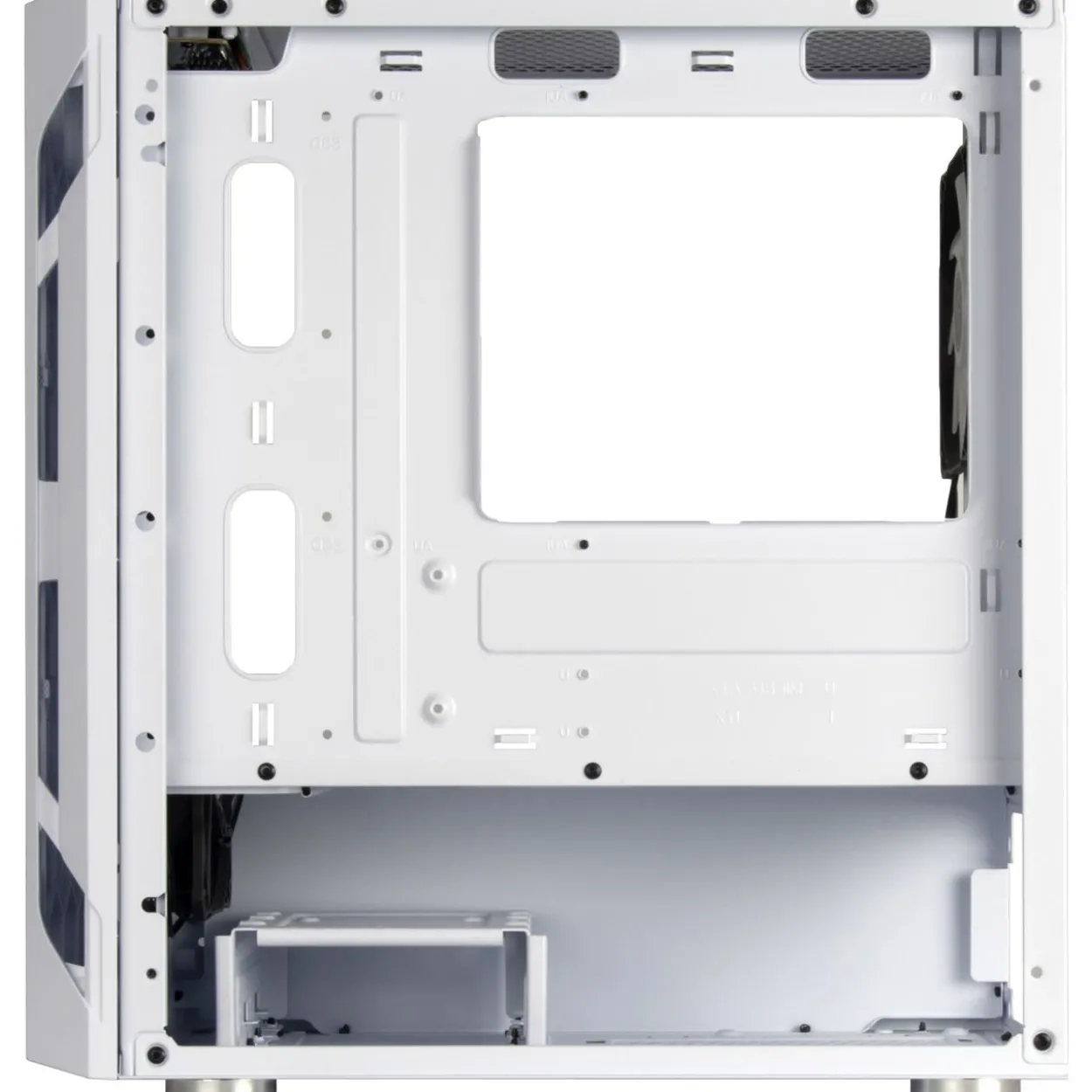 Silverstone Fara H1M Pro Micro-ATX Gehäuse, Tempered Glass - weiß