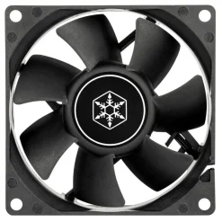 Silverstone FN80 80x80x25mm 2000 U/min 22.9 dB(A) schwarz